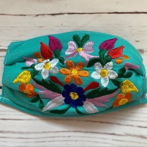 FACE MASK 💐 MEXICAN EMBROIDERED